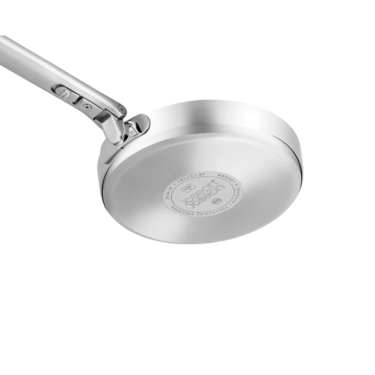 Joseph Joseph Space 5-Piece Folding Handle Cookware Set - Stainless Steel - Image 5