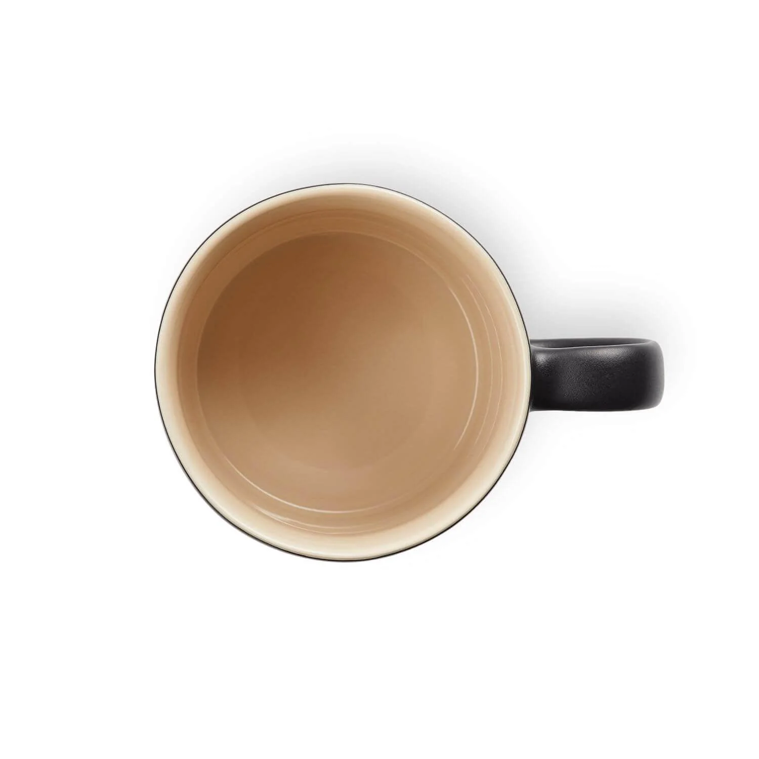Le Creuset Stoneware 350ml Mug - Satin Black - Image 4