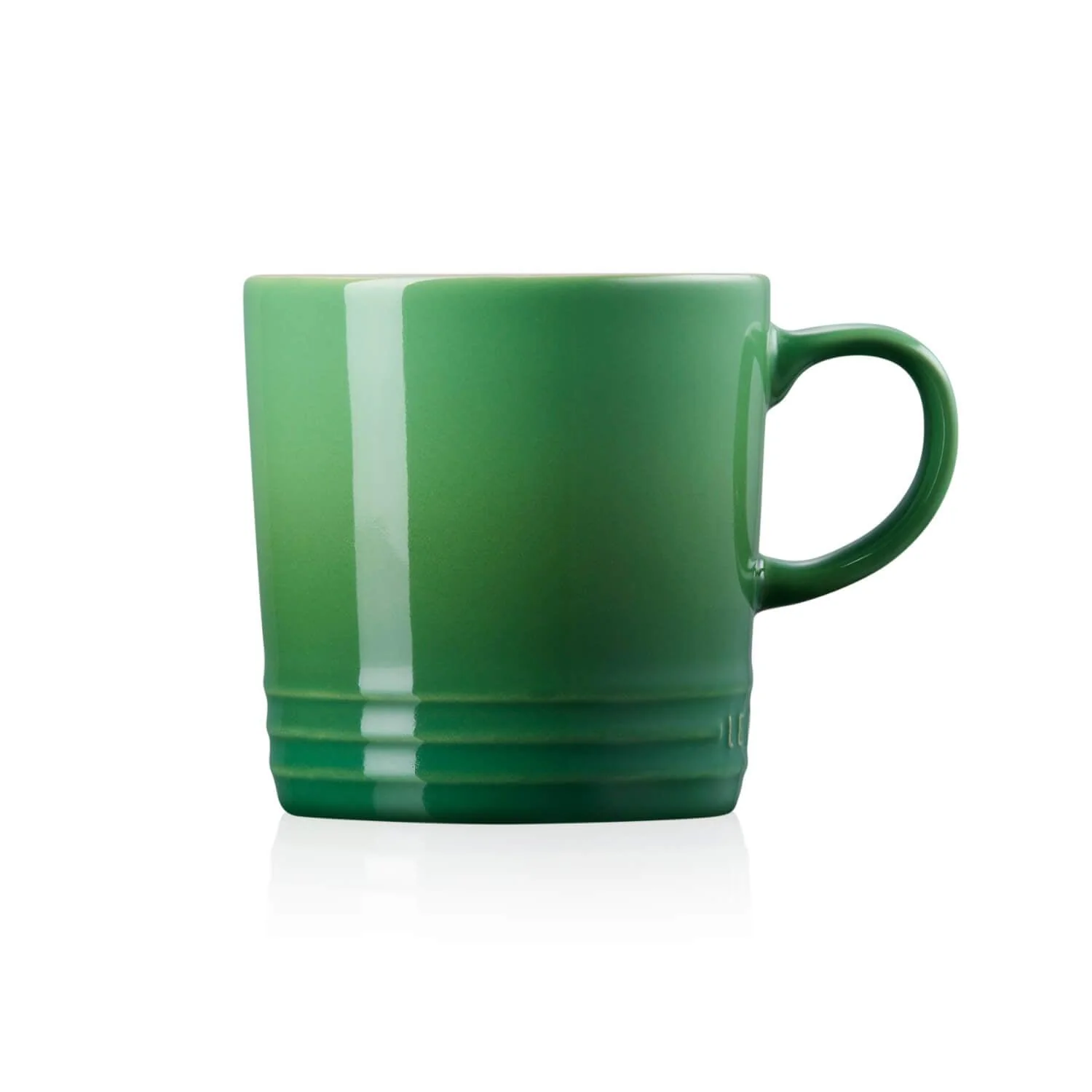 Le Creuset Bamboo Stoneware 4 Piece 350ml Mug & Grand Teapot Set - Green - Image 3