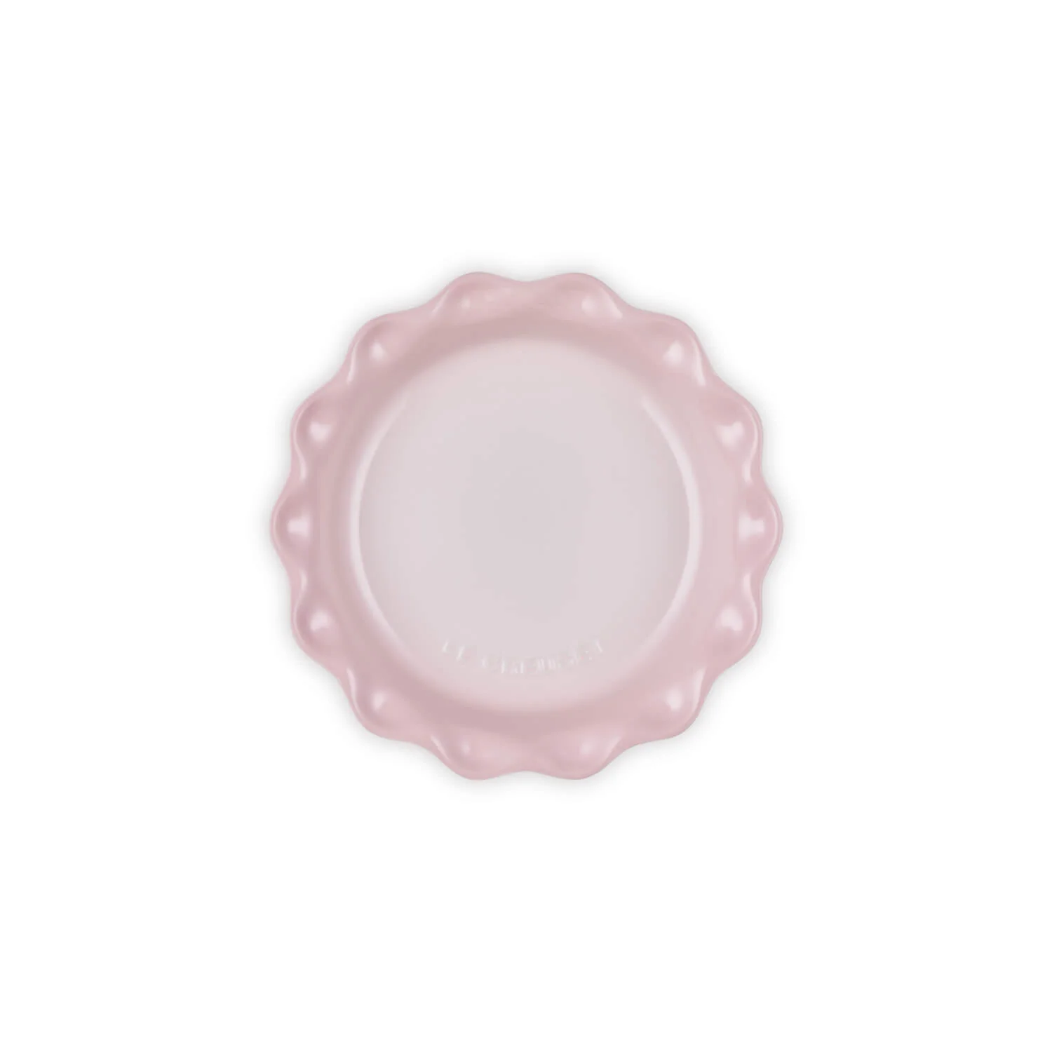 Le Creuset Heritage Stoneware 23cm Round Pie Dish - Shell Pink - Image 4
