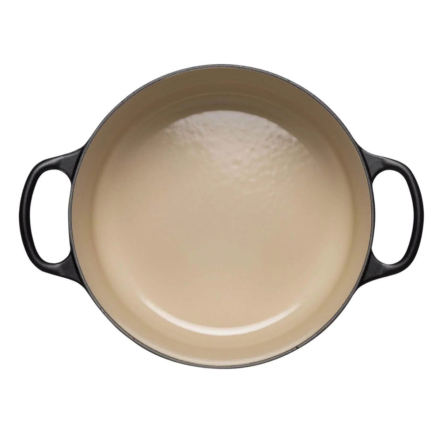 Le Creuset Signature Cast Iron 24cm Round Casserole - Satin Black - Image 4