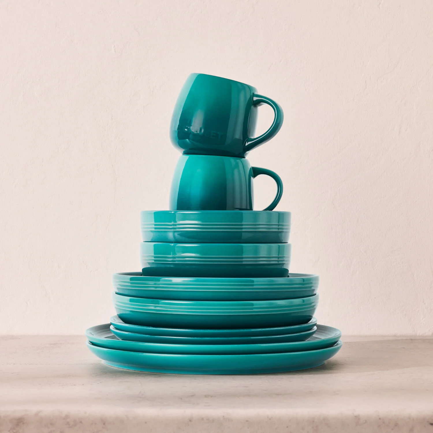 Le Creuset Stoneware Grand Teapot - Bleu Riviera - Image 6