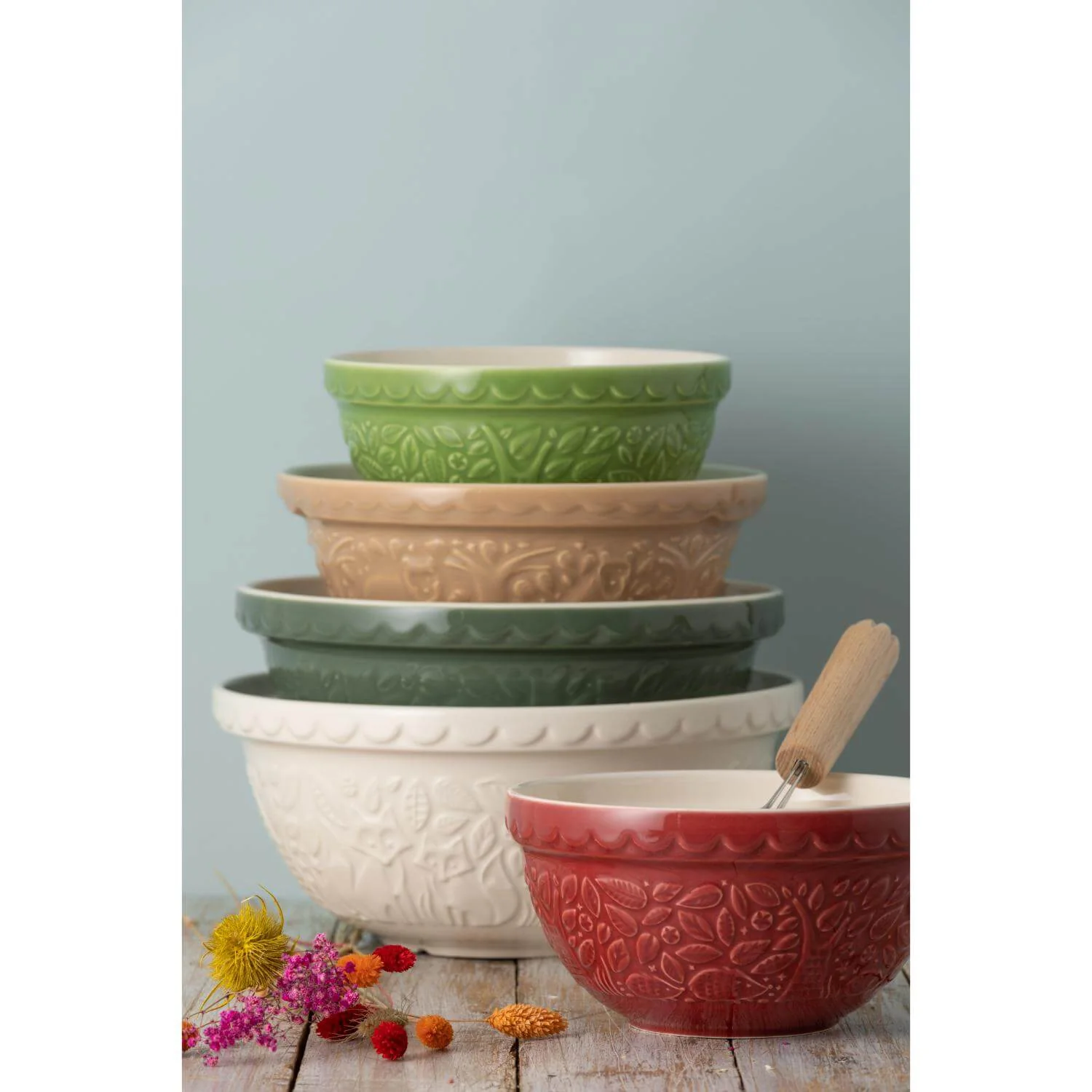 Mason Cash In The Forest Stoneware Pudding Basin - Owl - Image 4