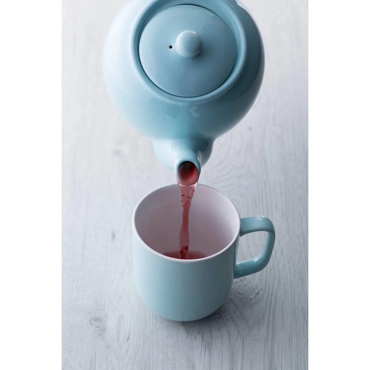 Price & Kensington Stoneware 6 Cup Teapot - Pastel Blue - Image 3