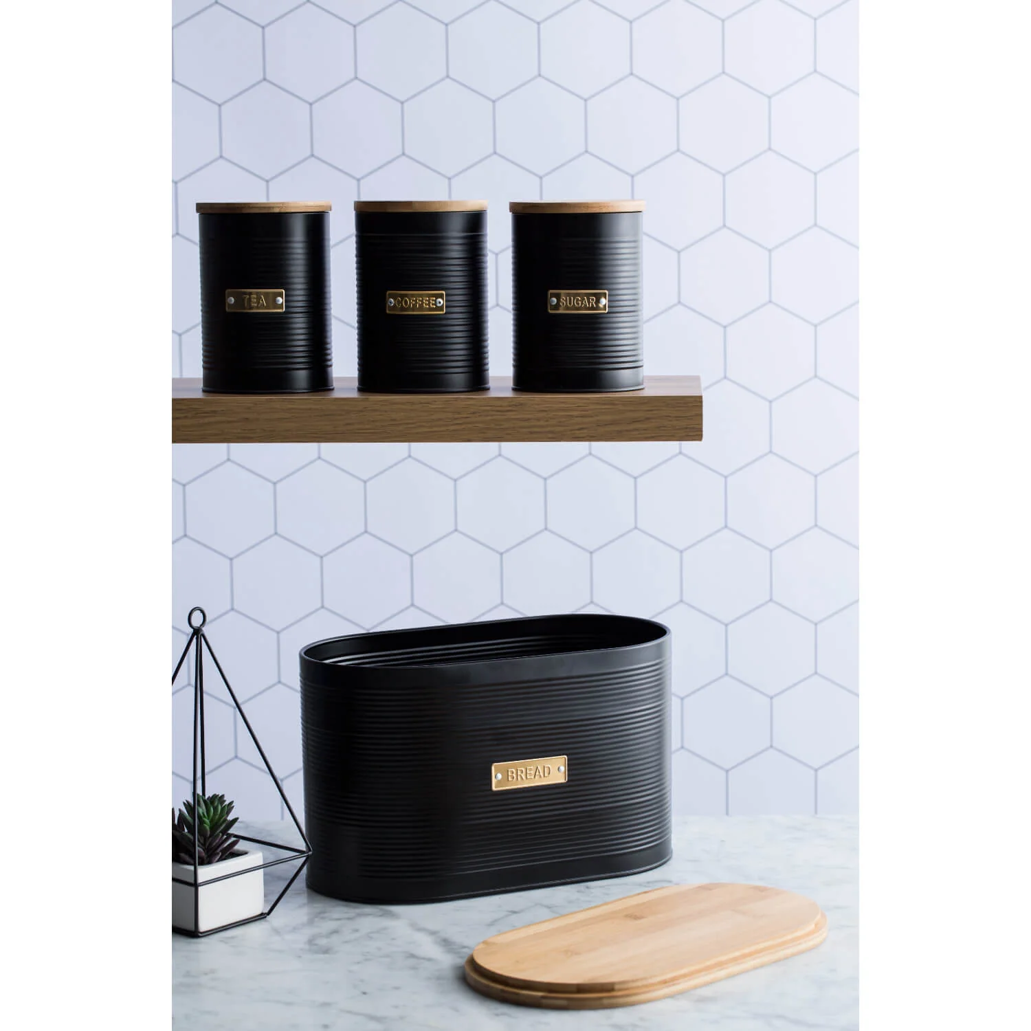 Typhoon Living Bread Bin - Otto Black - Image 4